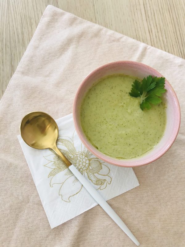 recette santé soupe brocoli